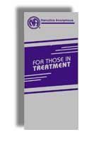 Standard Print Pamphlets NA IP #17 For Those in Treatment