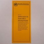 Large Print Pamphlets NA IP #22 Welcome to NA Large Print