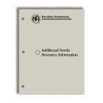 NA Service Handbooks Additional Needs Res. Info.
