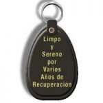 NA llaveros/Key Tags Black-Multi Yr. Key Tag – Spanish