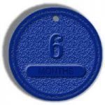 NA Recovery Chips Blue 6 Month Chip
