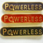 NA Lapel Pins Powerless Lapel Pin