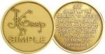 NA Specialty Medallions Keep it Simple, Bronze