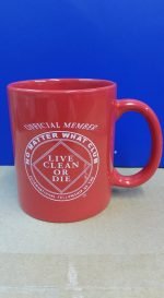 NA Coffee Mugs No Matter What mug (red)
