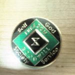 Green Tri-Plate Medallions 26 Year NA Tri-Plate Green Medallion