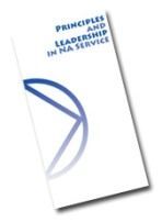 NA Service Handbooks Principles and Leadership in NA