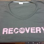 NA T-Shirts Grey Ladies V-Neck T-Shirt Recovery