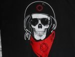 NA T-Shirts Skull With Helmet T-Shirt