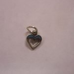 NA Small Charms Charm – Heart w/turquoise