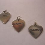 NA Large Charms Charm #20  Heart w/Magic, Harmony