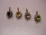 NA Large Charms Charms #7 Gem Stones: Pale Amethyst