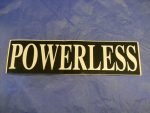 NA Stickers Powerless – 3 x 11 1/4