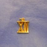 Gold Gold Roman Numeral