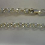 Sterling Silver Bracelets Anklet/Bracelet-Rolo, Silver
