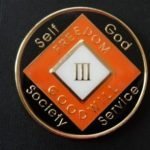 Orange Tri-Plate Medallions