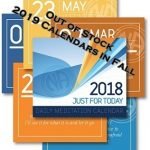 Calendar, JFT Reading Cards & 7th Tradition Box JFT Meditation Calendar 2018