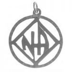 NA Sterling Silver Pendants Sterling Silver NA Sym w/ "NA" Initials inside