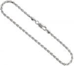 Sterling Silver Chains Rope Chain 18 In